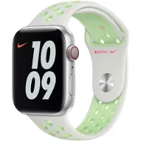 Apple Watch 38/40 mm Silicone Bracelet de Montre Nike Sport Essence d'Épinette/Vert Vapeur