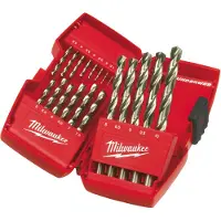 Milwaukee 4932352374 Set De Forets Métaux Thunderweb HSS-G - Dans Coffret Plastique - (19 Pièces)