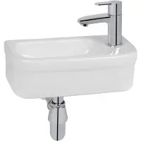 GROHE Euro lave-mains 37x18cm 1 trou de robinet sans trop-plein blanc 39327000