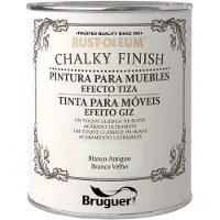 Bruguer Rust-oleum Chalky Finish 5397509 Furniture Painting 0.75l Blanc