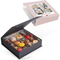 Yoursurprise Boîte de chocolats personnalisée - Saint Valentin - 16 pièces