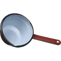 Ibili Casserole conique en émail 12cm - marron
