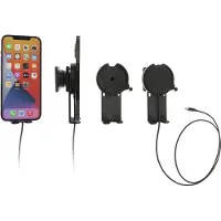 Brodit Halter m. MagSafe + Halteleiste, Support pour smartphone, Noir