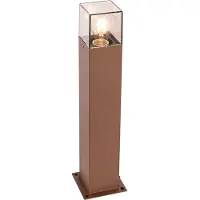 QAZQA Lampadaire d'extérieur industriel brun rouille 50 cm IP44 - Danemark