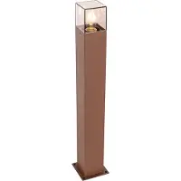 QAZQA Lampadaire d'extérieur industriel rouille brun 70 cm IP44 - Danemark