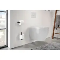 Zack Porte-Rouleau de Papier Toilette Zack Carvo Black