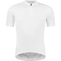 Rogelli Hommes, Maillot de cyclisme, Core (6XL), Blanc, 6XL