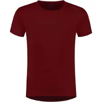 Rogelli Hommes, T-shirt de sport, Promo (S), Rouge, S