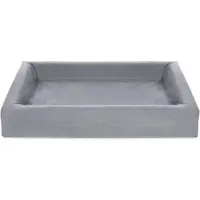 Bia Bed Housse en coton pour panier pour chien , gris