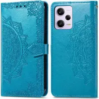IMoshion Etui de télephone Mandala Xiaomi Redmi Note 12 Pro (5G) - Turquoise