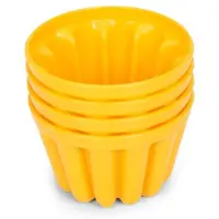 Patisse Moule à pudding 4 pièces ø7cm, Moule à gâteau, Blanc