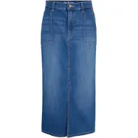 Bonprix Jupe en jean avec fente