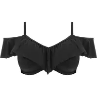 Elomi Femmes, Bikini, Plain Sailing UW Bikini Top Dames Bikinitopje - Maat 85H (EU), Noir, (100 H)