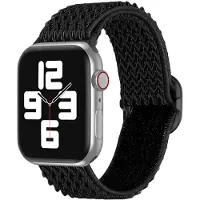 IMoshion Bracelet en nylon élastique Apple Watch | 38/40/41/42 mm - Noir