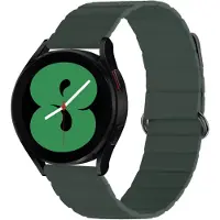 IMoshion Bracelet en cuir magnétique Samsung Galaxy Watch 7 (40/44mm) - Vert