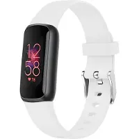 IMoshion Bracelet silicone Fitbit Luxe - Blanc