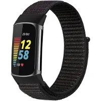 IMoshion Bracelet en nylon Fitbit Charge 5 - Taille S - Noir