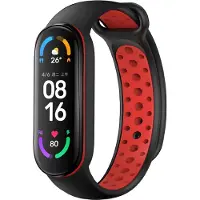 IMoshion Pr2202 Xiaomi Mi Band 5 / 6 - Black / Red