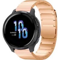 Selencia Steel magnetic strap - Universal 22 mm connector - Rose Gold