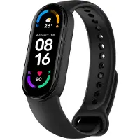 IMoshion Bracelet sport en silicone Xiaomi Mi Band 5 / 6 - Noir