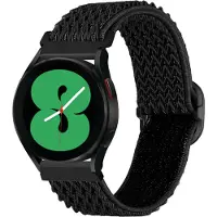 IMoshion Bracelet en nylon élastique - Connexion universelle 20 mm - Noir
