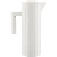 Alessi Bouilloire PLISSÉ, Carafe isotherme, Blanc
