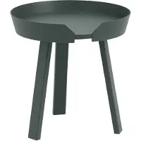 Muuto Around Coffee Table Table Basse Dark Green | Small