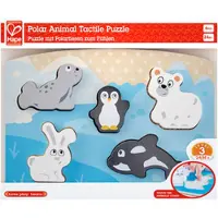 Hape Puzzle Tactile Animaux Polaires