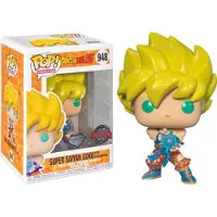 Funko POP! Figurine en vinyle d’animation POP! de Dragon Ball Super SSGokuW/KamehmhWve(DGLT), 9 cm