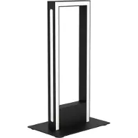 Eglo connect.z Smart-Home LED Lampe de table Salvilanas-Z, dimmable, ZigBee, App etvocale Alexa, couleur de lumière réglable (CCT), Lampe de table