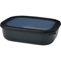 Mepal Plat multi-usages rectangulaire Cirqula 2000 ml noir