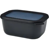 Mepal Plat multi-usages rectangulaire Cirqula 1500 ml noir