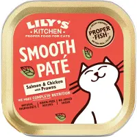 Lily's Kitchen Smooth Pâté - Barquette - Saumon et Poulet - 19 x 85 g