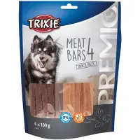 Trixie - PREMIO 4 Meat Bars, kip/eend/lam/zalm