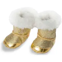 Heless Chaussures de poupée or