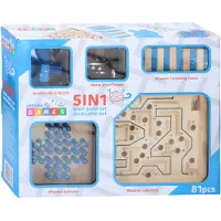 Lifetime Games Casse-tête QI - Ensemble - 5-en-1
