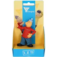 Lobbes Buurman & Buurman Figure - Rood
