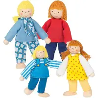 Goki Poupées Articulées Famille Moderne