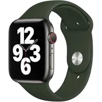 Apple Watch 38/40 mm Silicone Bracelet Sport Vert de Chypre
