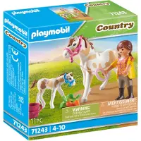 Playmobil Cheval avec poulain