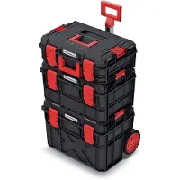 Prosperplast Set kufr na náadí a organizéru X BLOCK PRO 546x380x870 mm - barva: erná