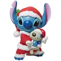 Lilo & Stitch Statuette Disney de - Stitch - Costume de Père Noël - pour Indifférent - multicolore - Taille Standard