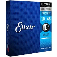 Elixir 12050 POLYWEB Light Electric Guitar Strings 10-46