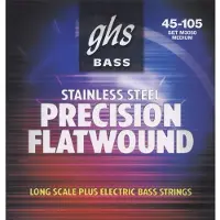 GHS Jeu de cordes guitare basse file plat medium 45-65-85-105