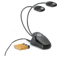 K&M 12270 Lamp voor Bladmuziekstandaard Zwart