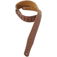 Levys Leathers Cuir Rembourré Dos Daim 6,4 Cm - Brown