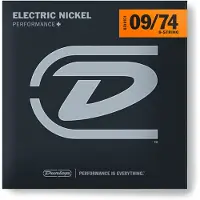 Dunlop Jeu Electrique Hybrid EXTRA-light 8 Cordes 9-74