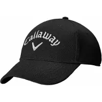 Callaway Mens Side Crested Structured Black UNI Casquette