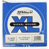 D'Addario XLB160 Corde de basse à l'unité