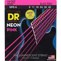 Dr Strings NPE-9 Neon Cordes pour guitares électriques